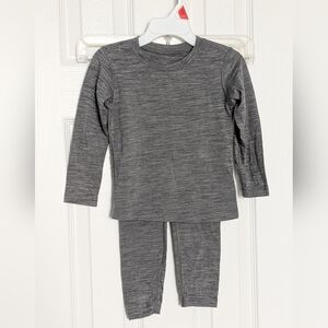 Mountain Equipment Unisex Kids (Size 3) Cozy Thermal Underwear 2 Piece Set